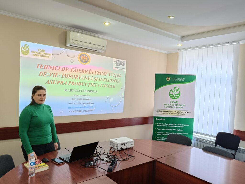 Centrul de Consiliere Agricolă și Rurală - CCAR a organizat două seminarii pentru viticultori 9 478403997 122138673230564674 673753417822975061 n